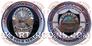 Mesa Arizona Police Volunteer coin