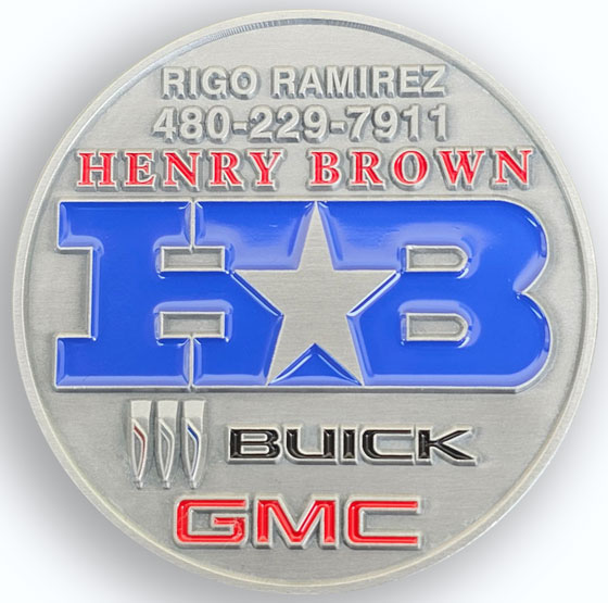 Business Card coin